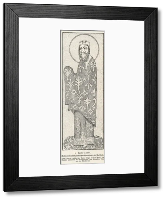Framed Print : Alexius I Commenus Framed Print : Alexius I Commenus