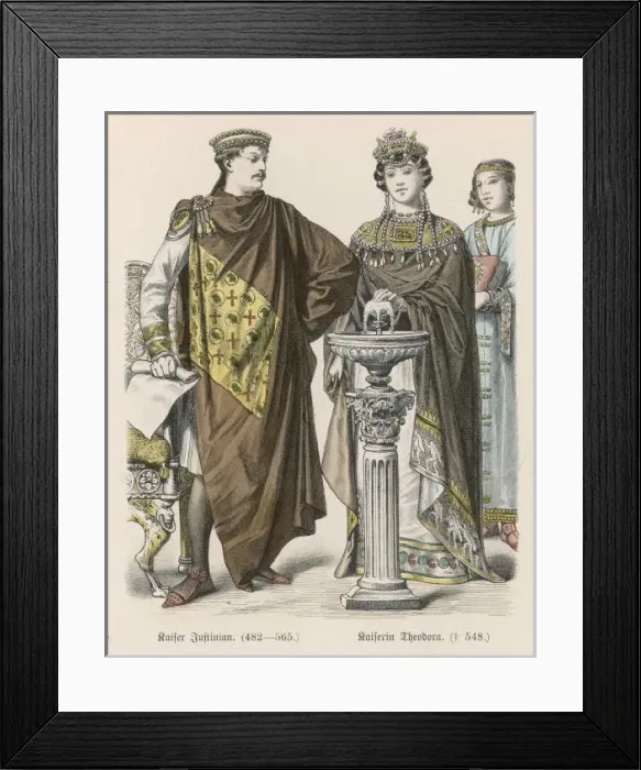 Framed Print : Justinian I Framed Print : Justinian I