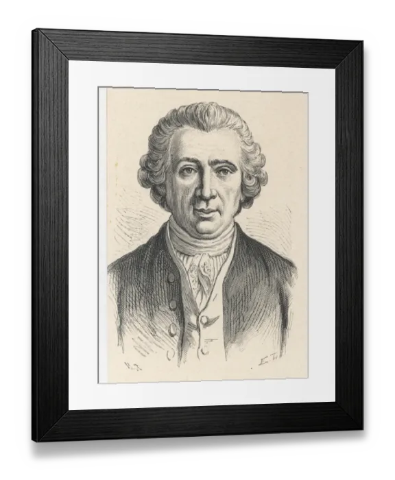 Framed Print : Louis-Jean-Marie Daubent Framed Print : Louis-Jean-Marie Daubent