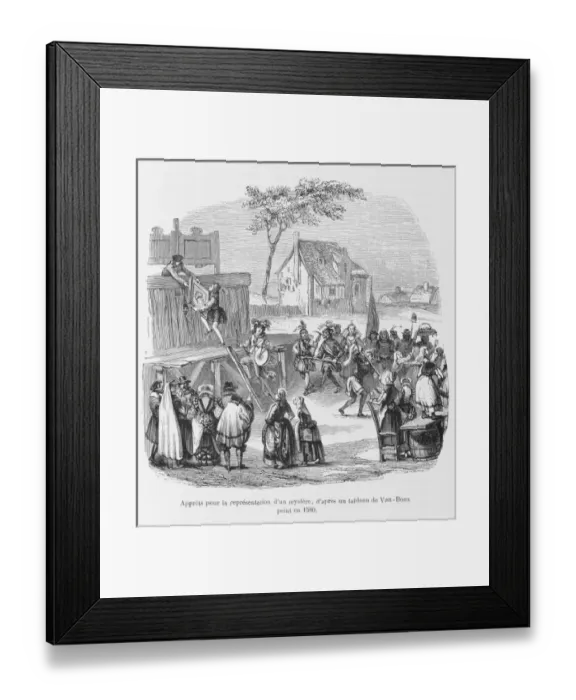 Framed Print : Theatre / Mystery Plays Framed Print : Theatre / Mystery Plays