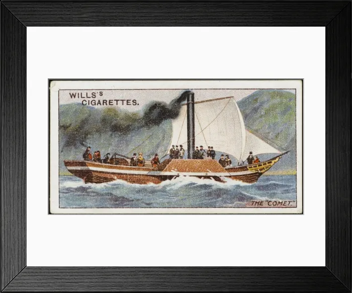 Framed Print : BELLs COMET Framed Print : BELLs COMET