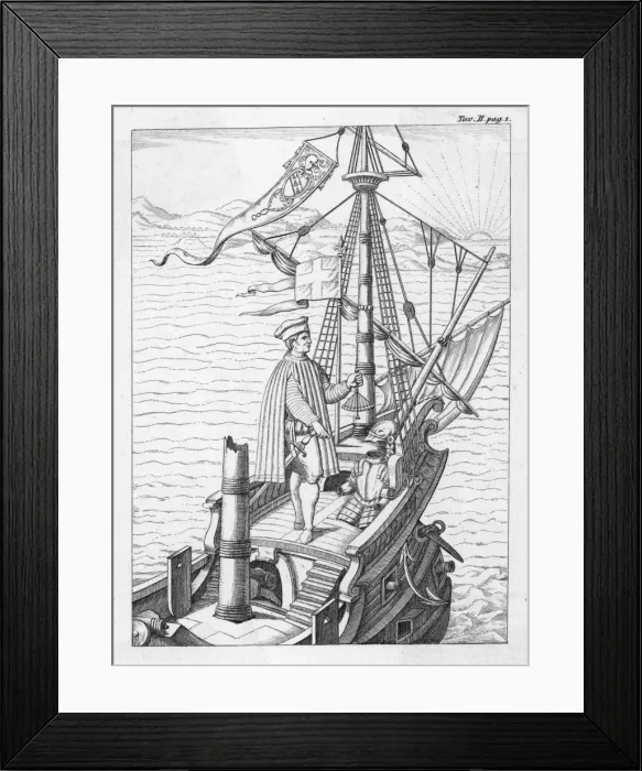 Framed Print : Amerigo Vespucci Framed Print : Amerigo Vespucci