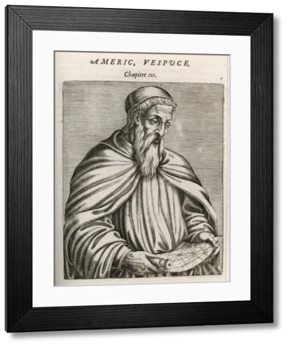 Framed Print : Amerigo Vespucci Framed Print : Amerigo Vespucci