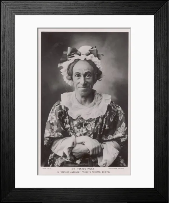 Framed Print : Pantomime / Mother Hubbard Framed Print : Pantomime / Mother Hubbard