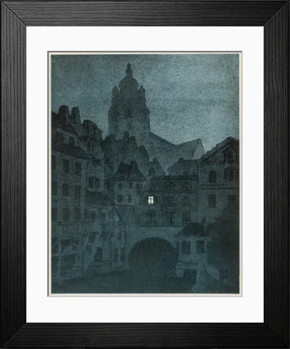 Framed Print : One Lighted Window Framed Print : One Lighted Window