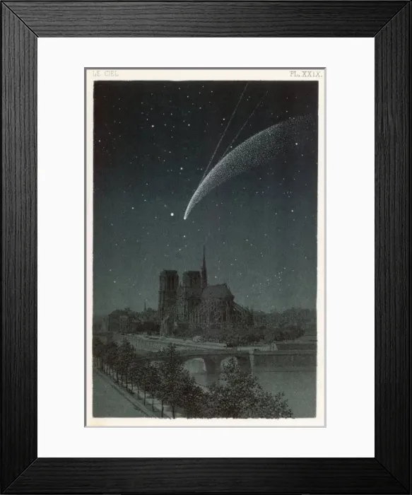 Framed Print : Donatis Comet Framed Print : Donatis Comet