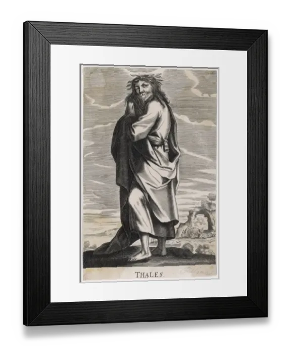 Framed Print : Thales of Miletus Framed Print : Thales of Miletus
