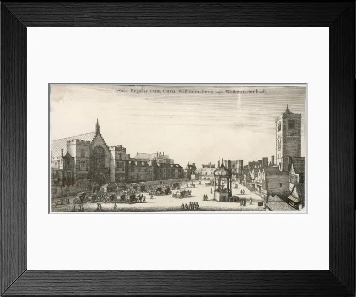 Framed Print : Westminster / London / 1647 Framed Print : Westminster / London / 1647