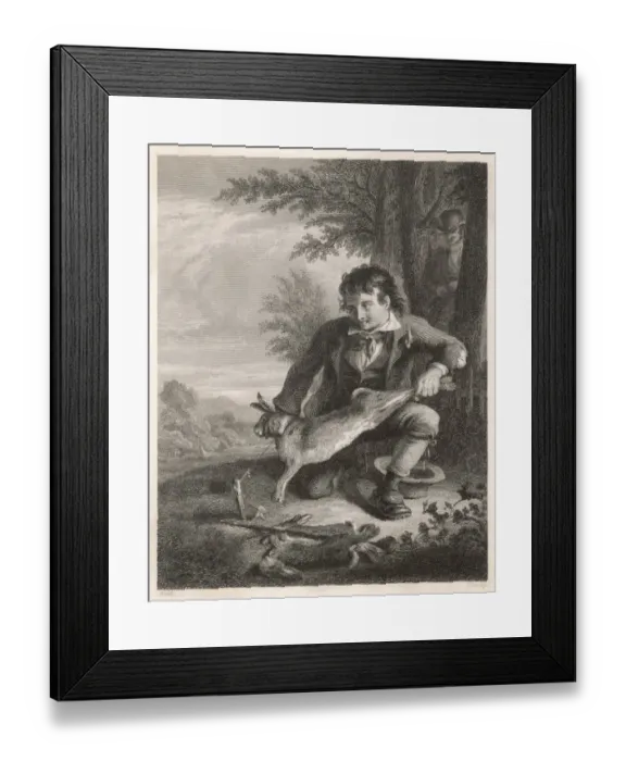 Framed Print : The Poacher Detected Framed Print : The Poacher Detected