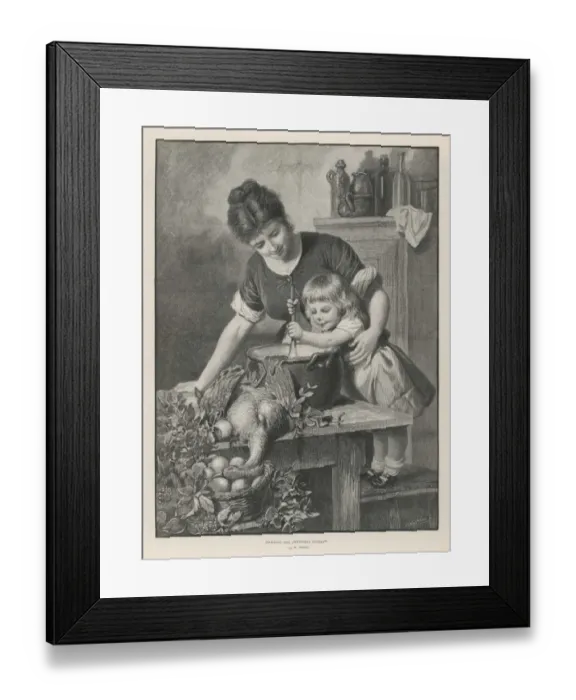 Framed Print : Stirring the Pudding Framed Print : Stirring the Pudding