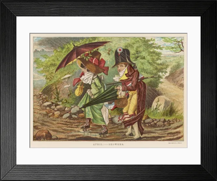 Framed Print : Raining in the Country Framed Print : Raining in the Country