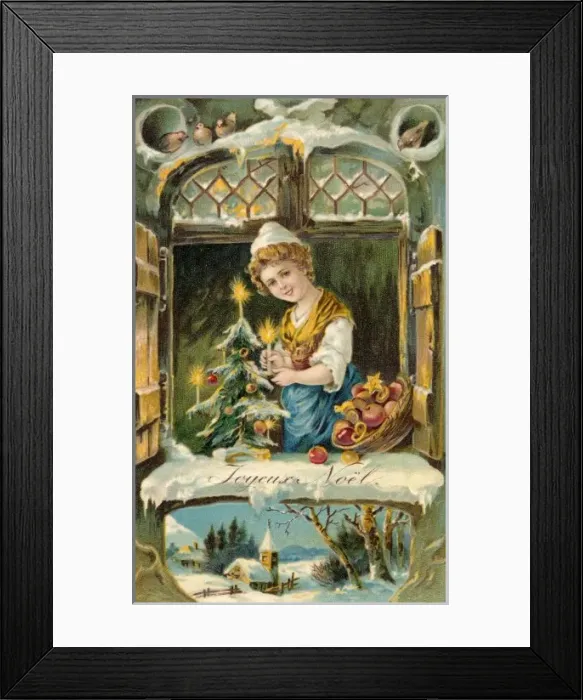 Framed Print : Tree in Window Framed Print : Tree in Window