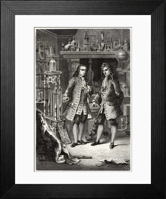 Framed Print : Boyle and Papin Framed Print : Boyle and Papin