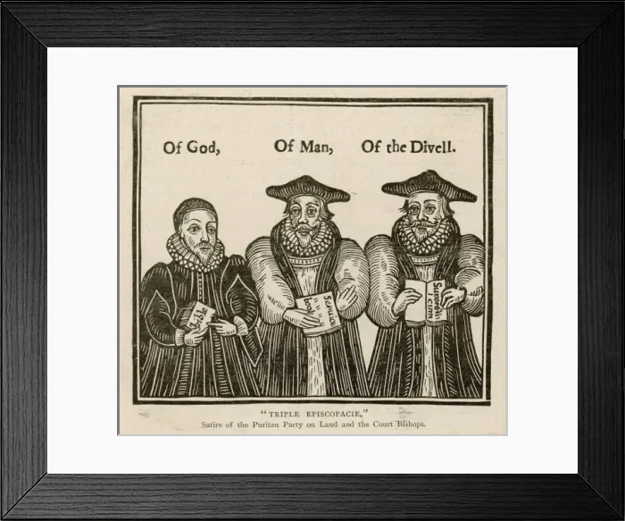 Framed Print : Satire on the Bishops Framed Print : Satire on the Bishops