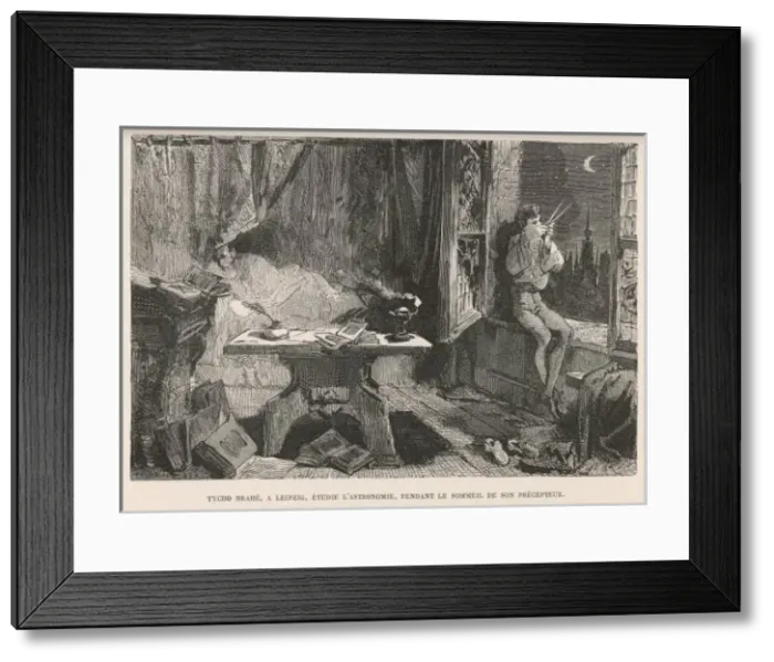 Framed Print : Tycho Brahe / Apprentice Framed Print : Tycho Brahe / Apprentice
