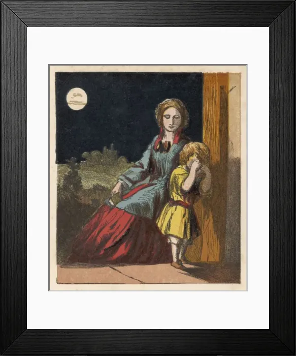Framed Print : MOTHER & SON, 1867 Framed Print : MOTHER & SON, 1867