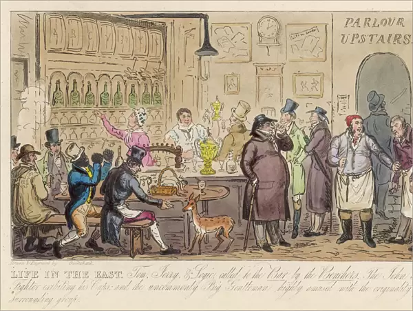 East End Pub Scene 1828
