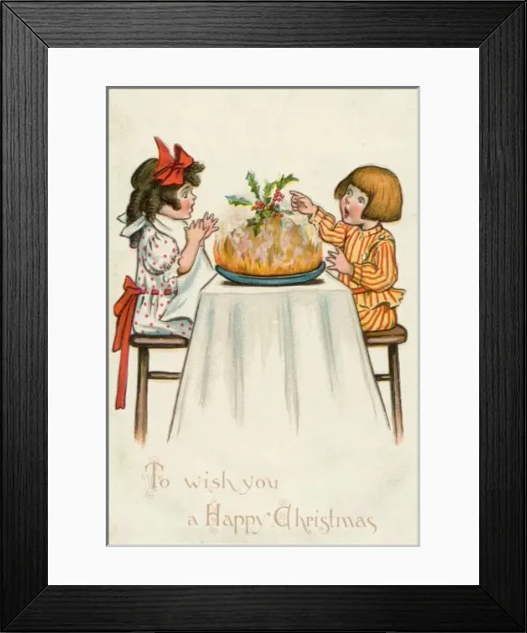 Framed Print : Pudding for Two Framed Print : Pudding for Two