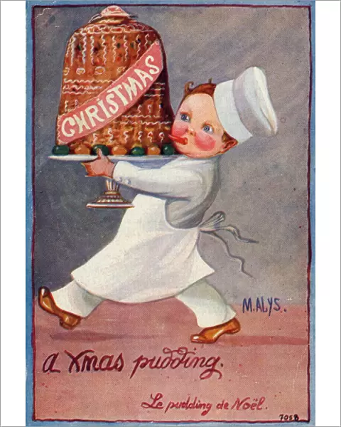 Chef with Pudding