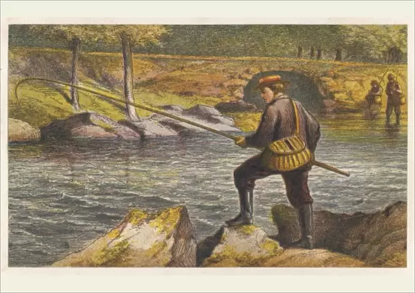 River Fishing 1870