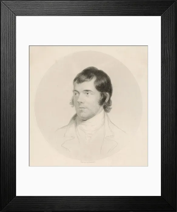 Framed Print : Robert Burns / Skirving Framed Print : Robert Burns / Skirving
