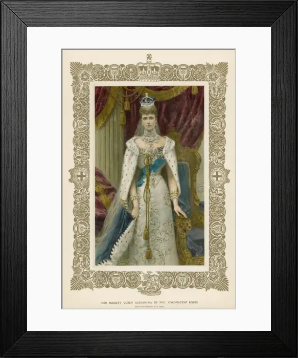 Framed Print : Alexandra / Coronation Framed Print : Alexandra / Coronation