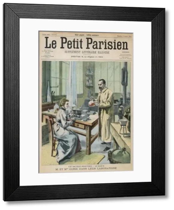 Framed Print : Marie and Pierre Curie Framed Print : Marie and Pierre Curie