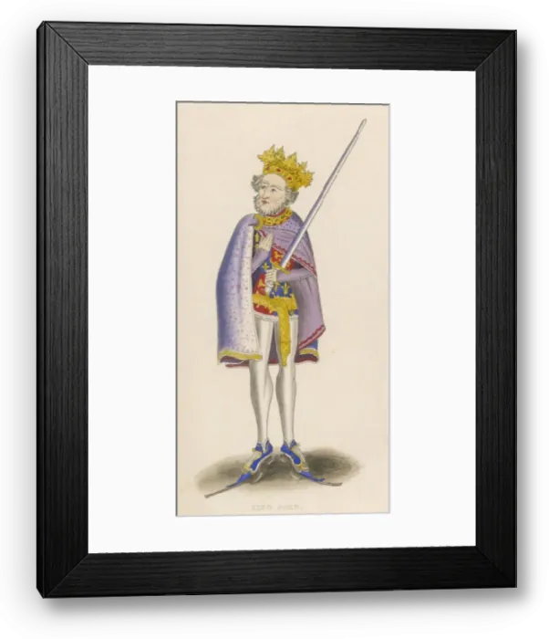 Framed Print : King John / Shaw Framed Print : King John / Shaw