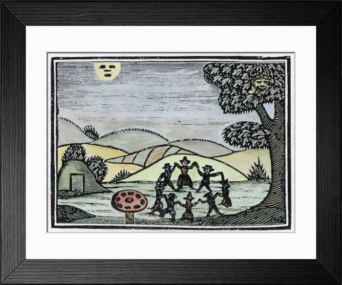 Framed Print : Fairies Dancing Framed Print : Fairies Dancing