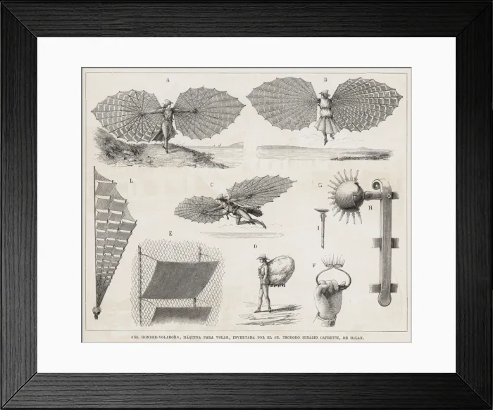 Framed Print : Capretti Device Framed Print : Capretti Device