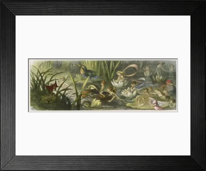 Framed Print : Folklore / Fairies / Doyle Framed Print : Folklore / Fairies / Doyle