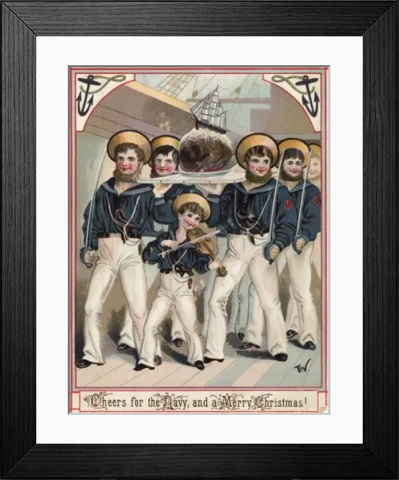 Framed Print : Pudding for the Navy Framed Print : Pudding for the Navy