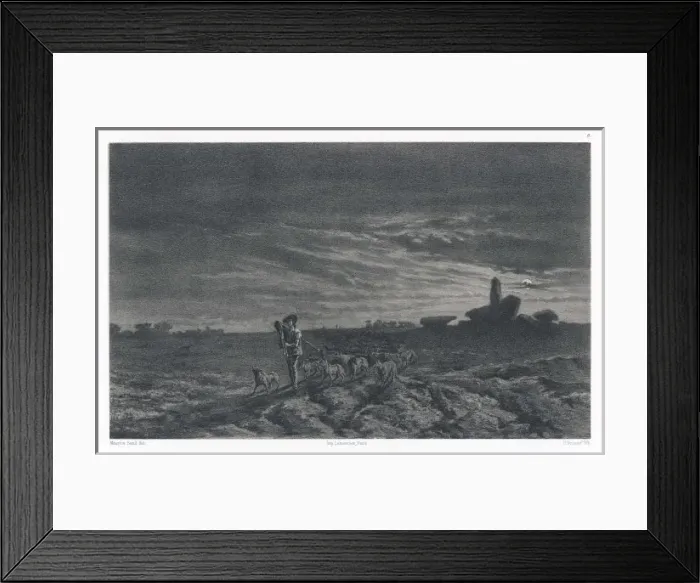 Framed Print : Folklore / Wolf-Charmer Framed Print : Folklore / Wolf-Charmer