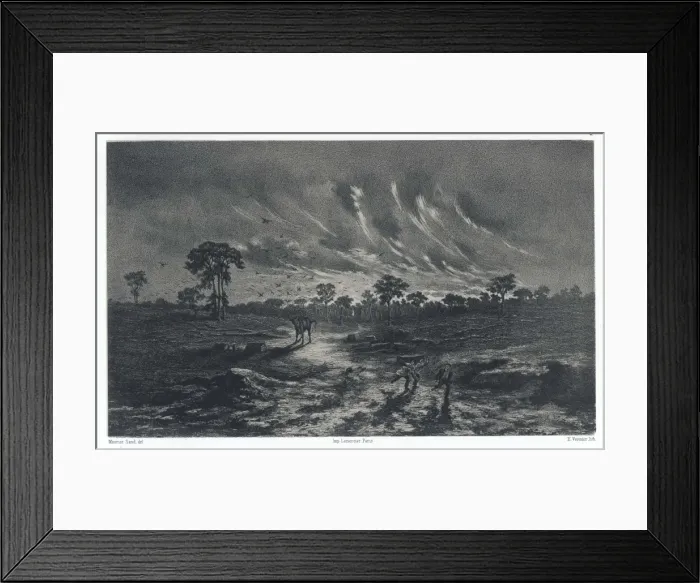Framed Print : Folklore / Grand bete Framed Print : Folklore / Grand bete