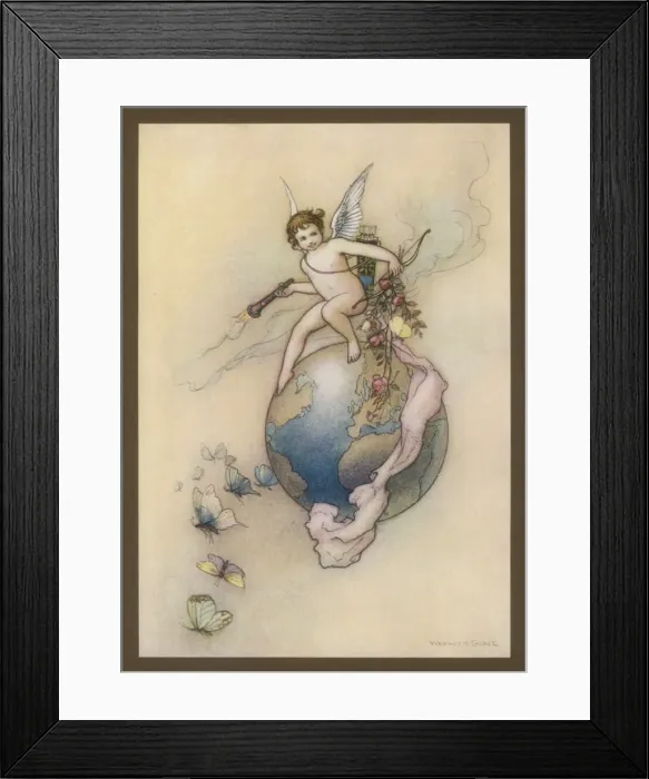 Framed Print : Water Babies / Kingsley Framed Print : Water Babies / Kingsley