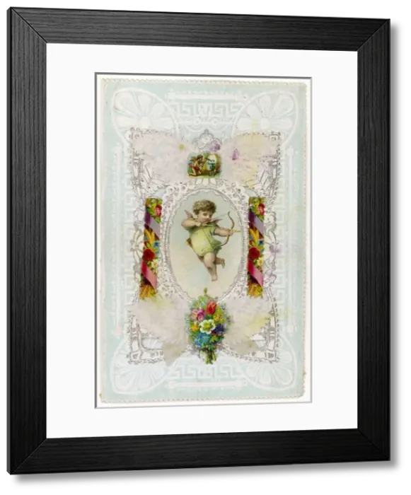 Framed Print : Valentine Card Framed Print : Valentine Card