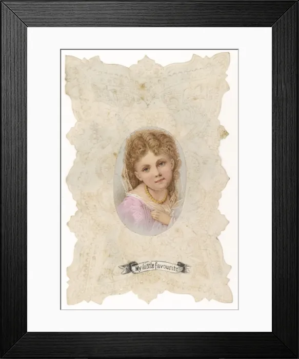 Framed Print : Valentine Card Framed Print : Valentine Card