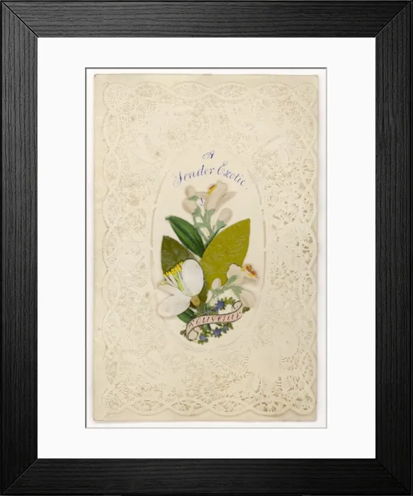 Framed Print : Valentine Card Framed Print : Valentine Card