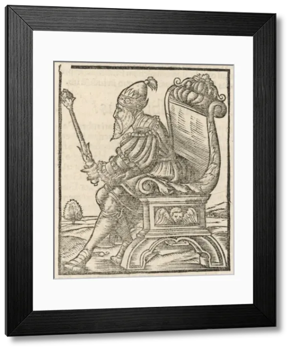 Framed Print : Genghis Khan