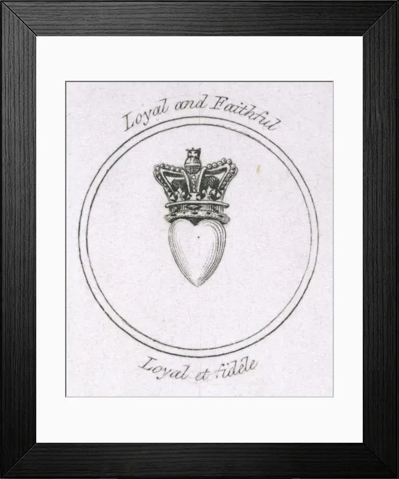Framed Print : Heart Motif Framed Print : Heart Motif