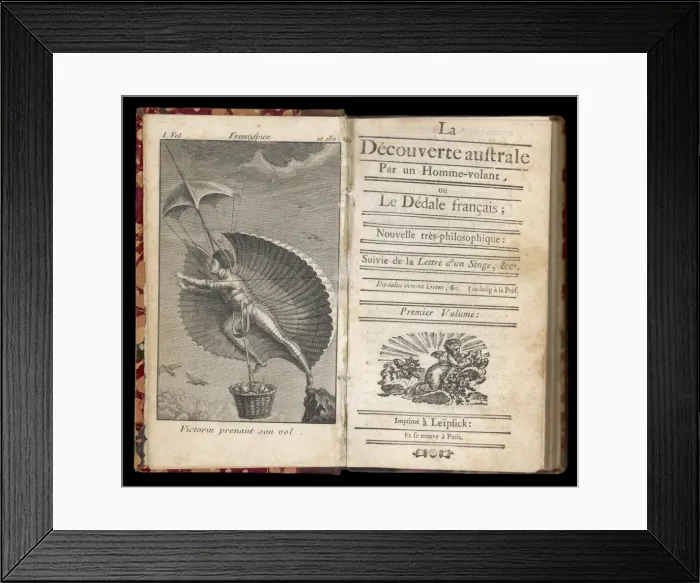 Framed Print : Restif - Title Page Framed Print : Restif - Title Page
