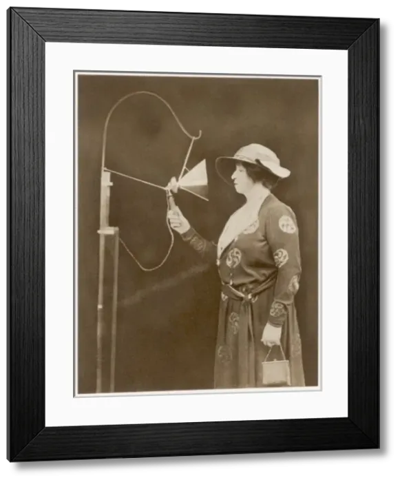 Framed Print : Nellie Melba / Recording Framed Print : Nellie Melba / Recording