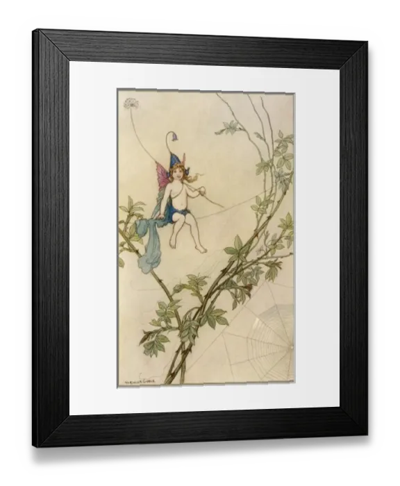 Framed Print : Folklore / Fairies / Goble Framed Print : Folklore / Fairies / Goble