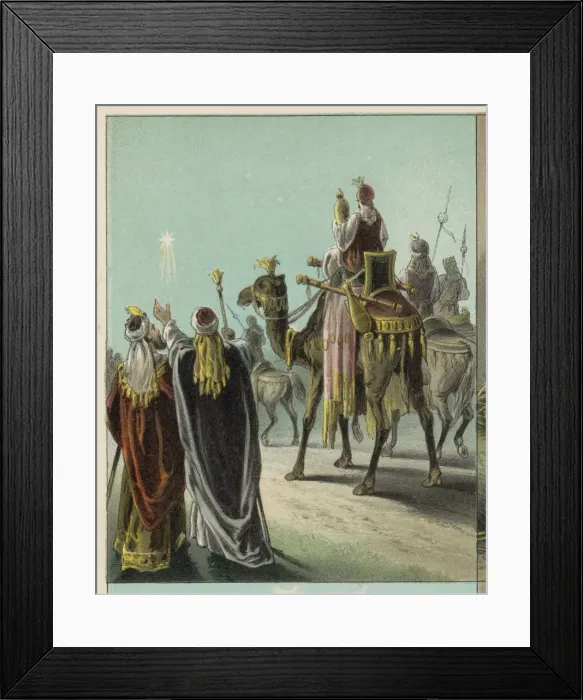 Framed Print : The Magi Travelling Framed Print : The Magi Travelling