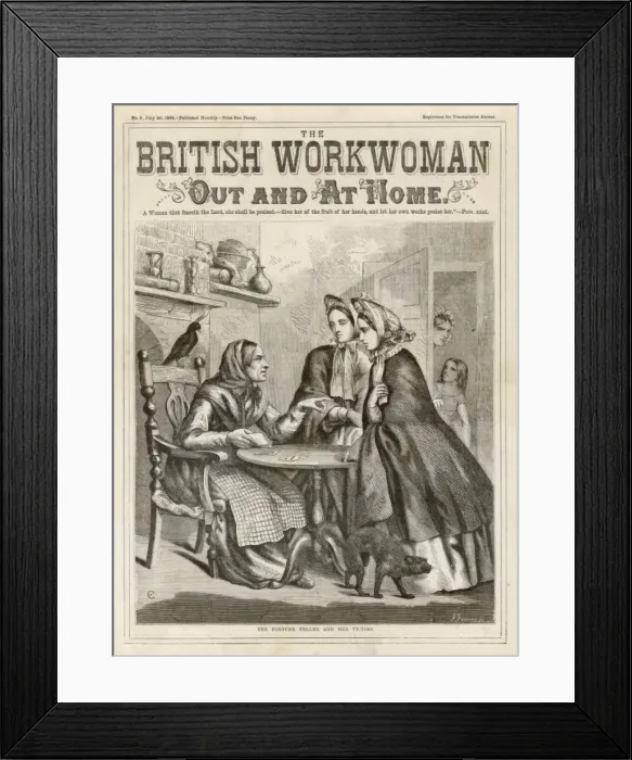 Framed Print : Visit to Fortune Teller Framed Print : Visit to Fortune Teller