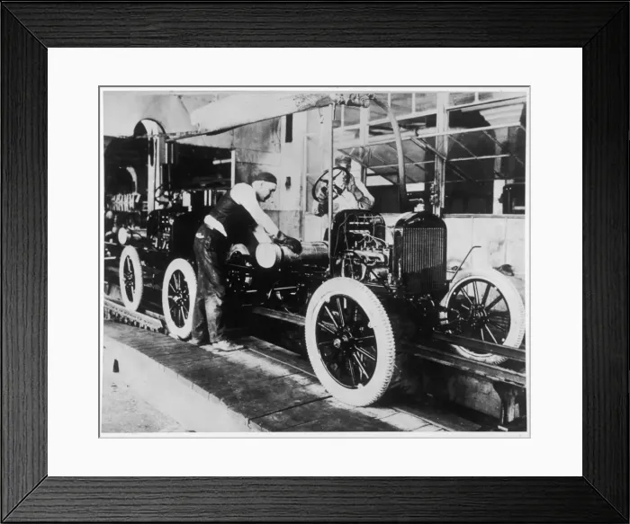 Framed Print : Ford Factory / Detroit Framed Print : Ford Factory / Detroit
