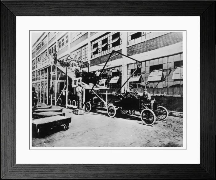 Framed Print : Ford Factory / Detroit Framed Print : Ford Factory / Detroit