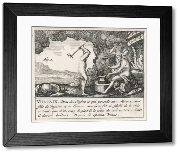 Framed Print : Hephaistos God of Fire Framed Print : Hephaistos God of Fire