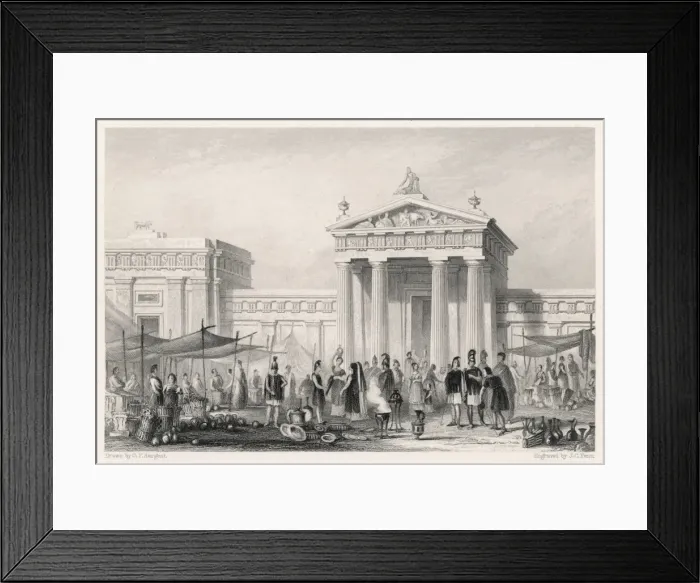 Framed Print : Greece / Athens Market Framed Print : Greece / Athens Market