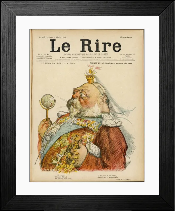 Framed Print : EDWARD VII Framed Print : EDWARD VII
